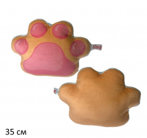 ПОДУШКА ЛАПКА 35 СМ, БЕЖ.,(ВЕЛЮР) купить оптом и в розницу ПОДУШКА ЛАПКА 35 СМ, БЕЖ.,(ВЕЛЮР) купить оптом и в розницу на базе игрушек